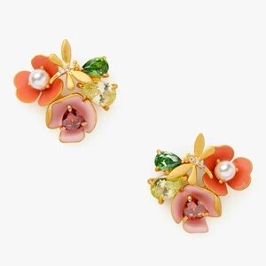 Kate Spade Bloom in Color Cluster Studs